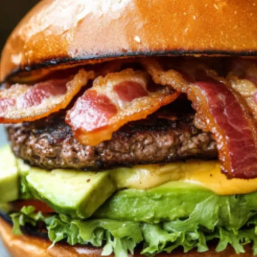 Image of Whataburger Avocado Bacon Burger Recipe