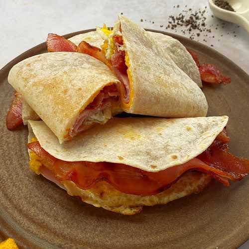 Image of Wake Up Wrap (Dunkin Copycat)