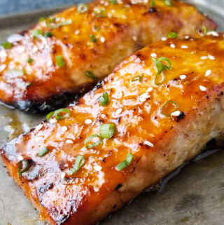 Orange Teriyaki Salmon