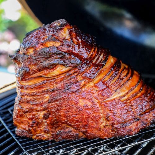 Image of How To Smoke A Ham On The Big Green Egg