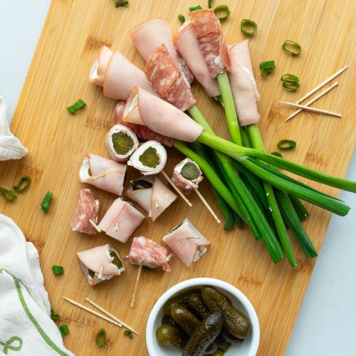 Polish Roses or Ham Roll-up