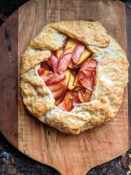 Peach & Pluot Crostata