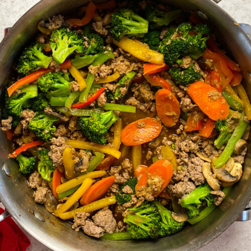 Ground Beef Stir Fry