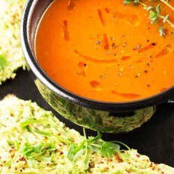 roasted red pepper & tomato soup