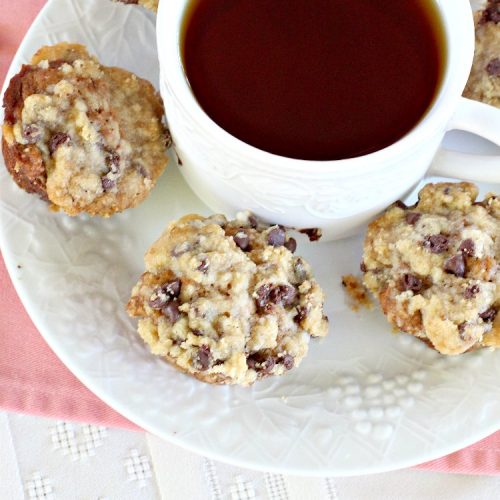 Image of Chocolate Banana Streusel Muffins