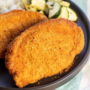 Image of Air Fryer Shake & Bake Pork Chops Recipe
