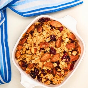Almond Vanilla Granola with Coconut