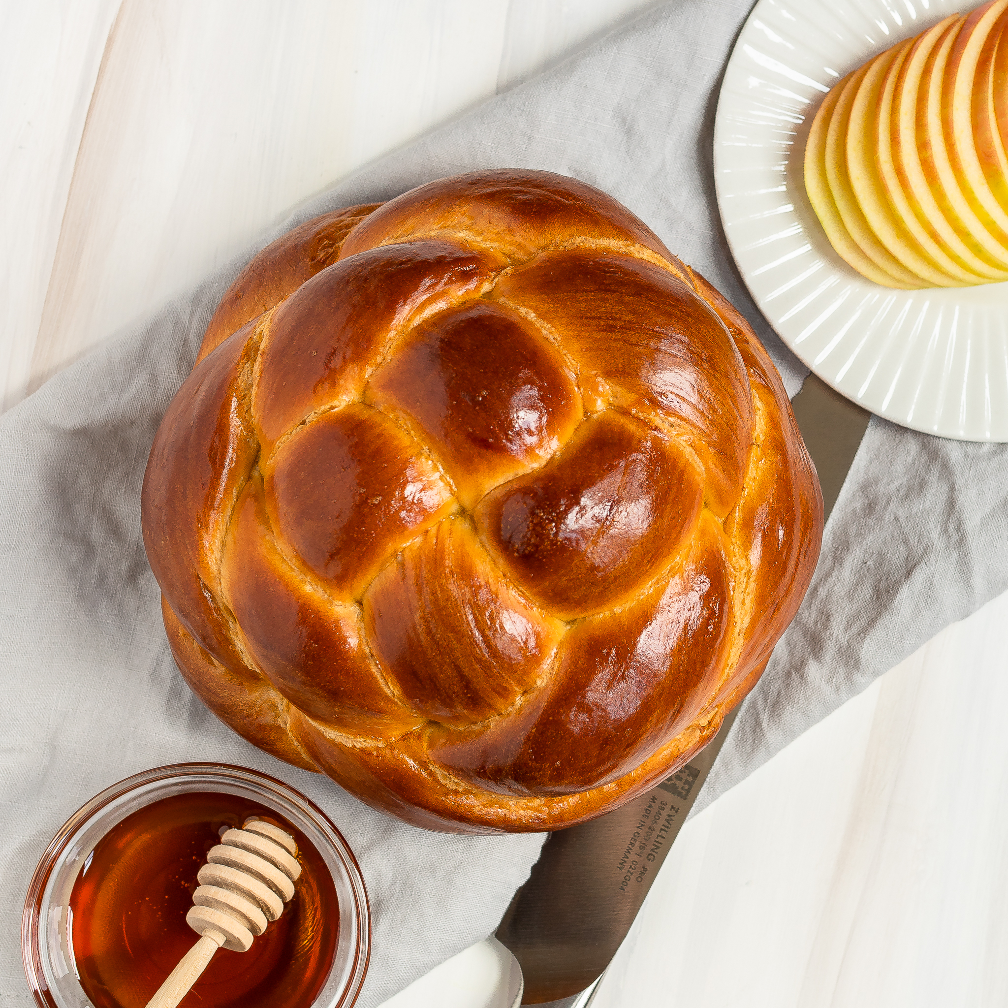 How to Make a 4-Strand Challah
