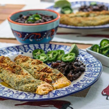Image of Air Fryer Chile Rellenos