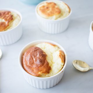 Image of Cauliflower and Cheese Soufflé