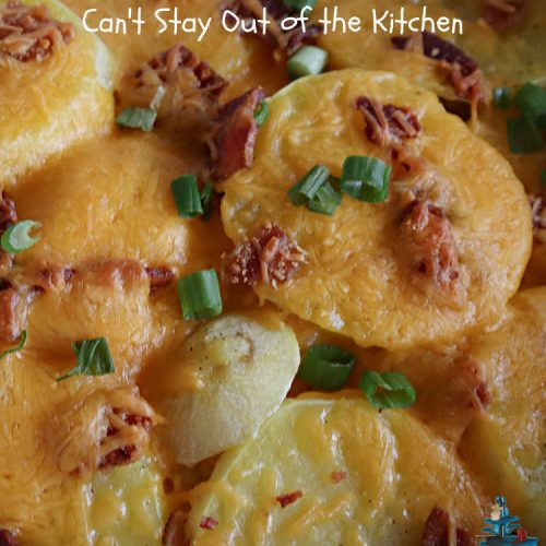 Loaded Bacon and Cheese Potatoes