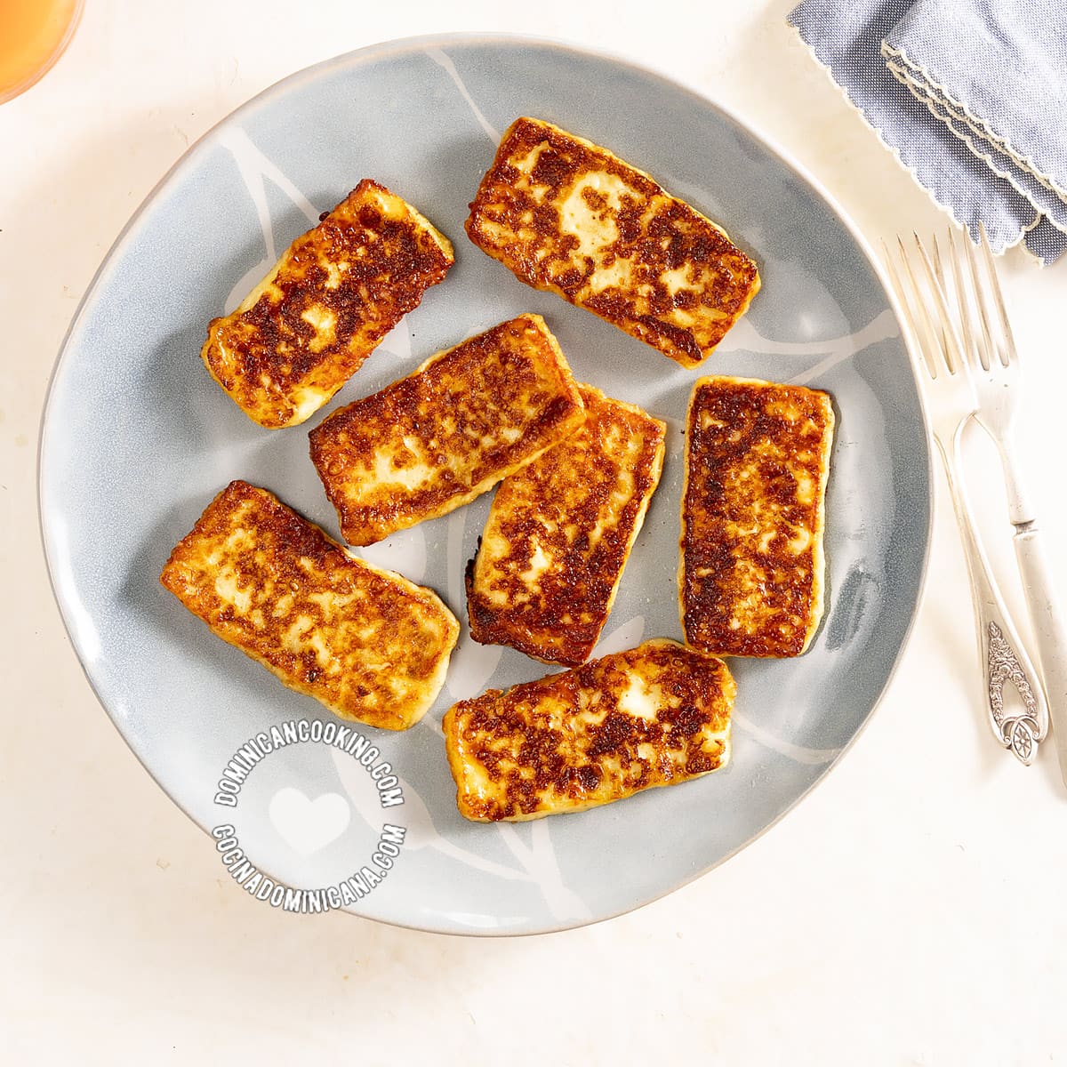 Image of Queso Frito [Recipe + Video] Fried Cheese