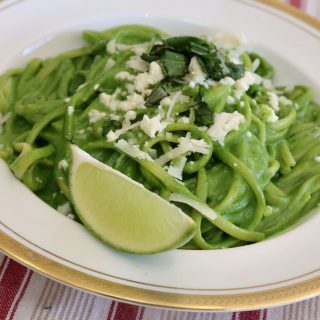 Image of Tallarines Verdes Peruvian Green Spaghetti