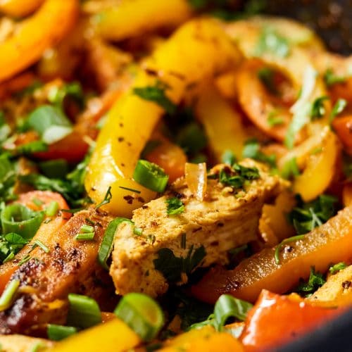 Image of Delice Chicken Fajitas Recipe