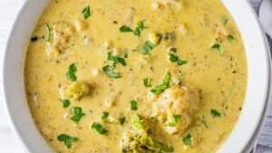 Broccoli Cauliflower Soup