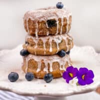 Image of Baked Blueberry Donuts