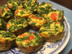 Smoked Salmon and Cheddar Egg Muffins