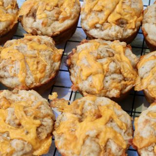 Welsh Rarebit Muffins