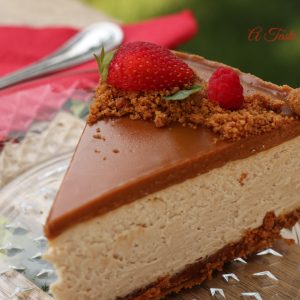 No-bake Lotus Biscoff Cheesecake