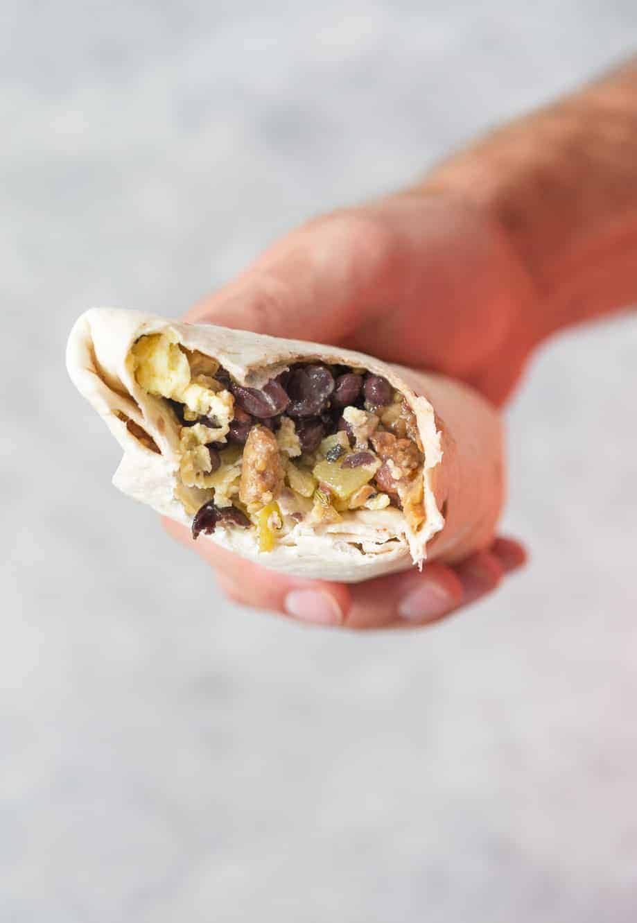 Image of Make Ahead Freezer Breakfast Burritos