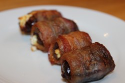bacon wrapped dates
