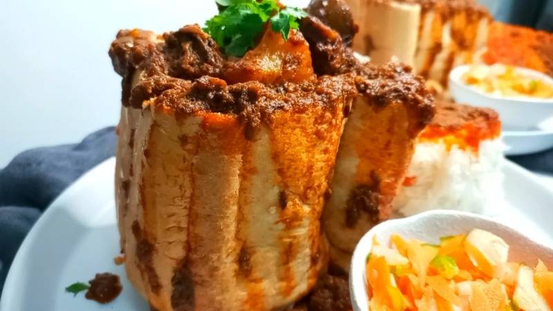 Homemade South African Bunny Chow