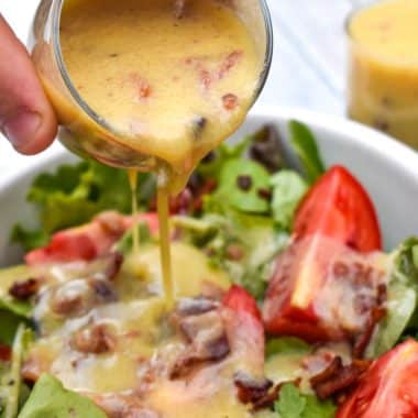 Image of Warm Bacon Vinaigrette Dressing
