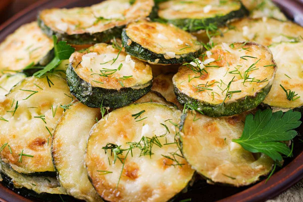 Air fryer zucchini