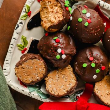 Image of Buckeye Balls with Rice Krispies Recipe