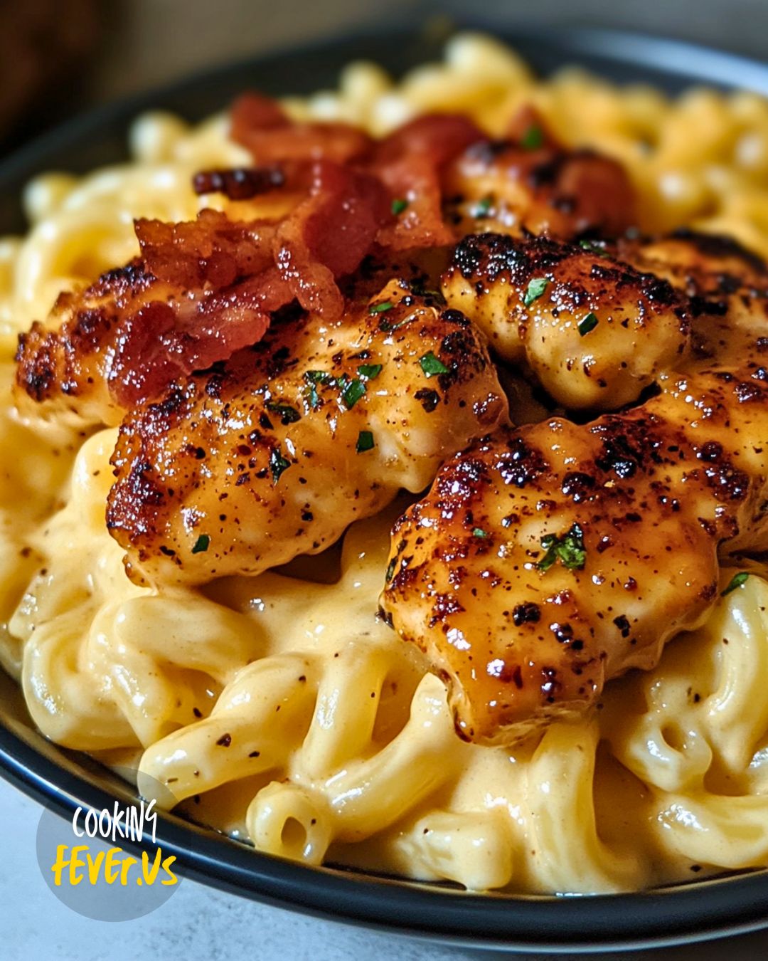 Image of Honey Pepper Chicken Mac and Cheese