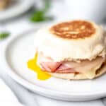 Image of Ham, Egg and Cheese Breakfast Sandwich