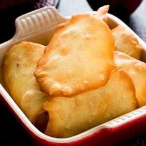 Almond tuile cookies