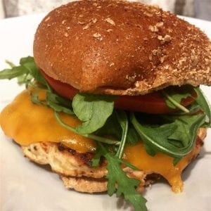 Delicious and Juicy Turkey Burger