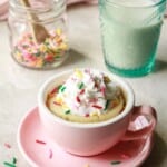 Image of Vegan Funfetti Mug Cake