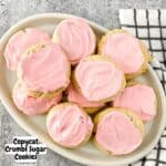 Copycat Crumbl Sugar Cookies