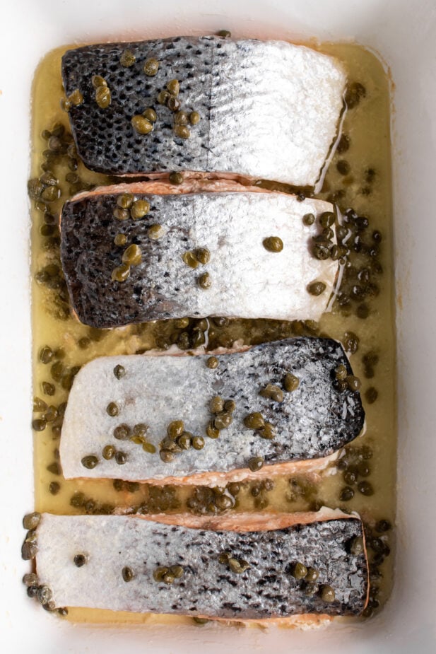 Lemon Caper Salmon