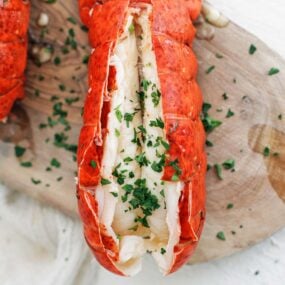 Steamed Lobster Tails