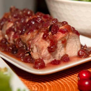 Image of Crock Pot Cranberry Pork Tenderloin