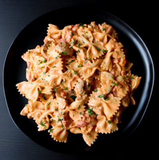 Creamy Tomato Cajun Chicken Pasta