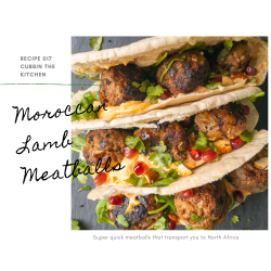 Moroccan Lamb Meatballs