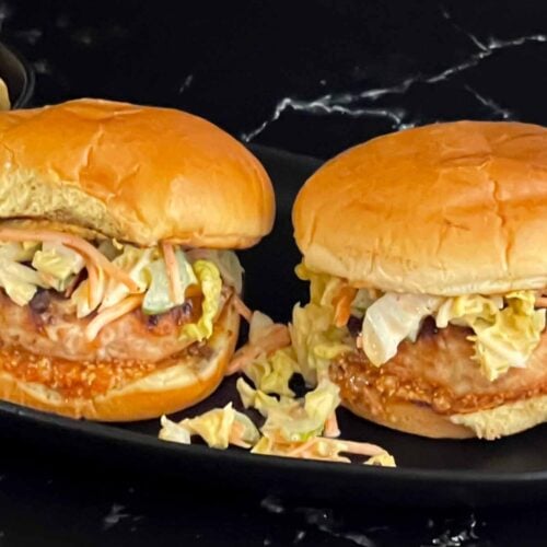 Image of Carolina Grilled Chicken Burgers Recipe