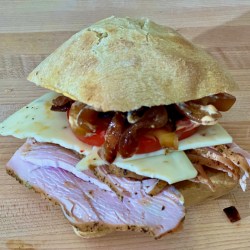 Smoked Turkey Chipotle Aioli Sandwich
