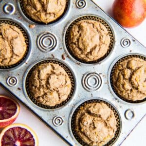 Image of Whole Wheat Blood Orange Muffins