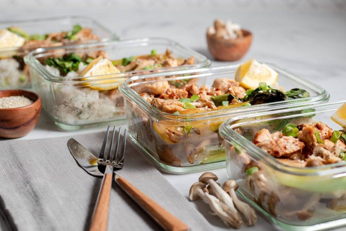 Chicken Bok Choy and Beach Mushrooms