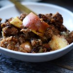 Image of Apple Chocolate Chip Rum Bread Pudding