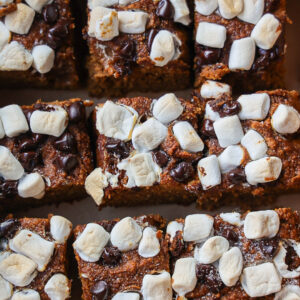 Image of Healthy Pumpkin S’mores Bars