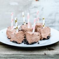 Frozen Chocolate Mousse Squares