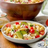 Image of Easy Greek Pasta Salad
