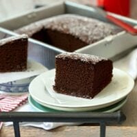 Image of Fudgy Picnic Chocolate Cake