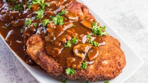 Image of Jägerschnitzel Recipe (With Hunter's Mushroom Gravy)